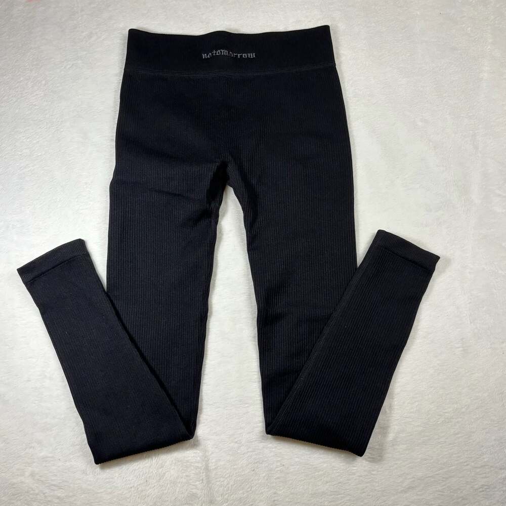 Ribbed leggings Civil Regime No Tomorrow size medium